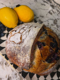 Blueberry Lemon Sourdough